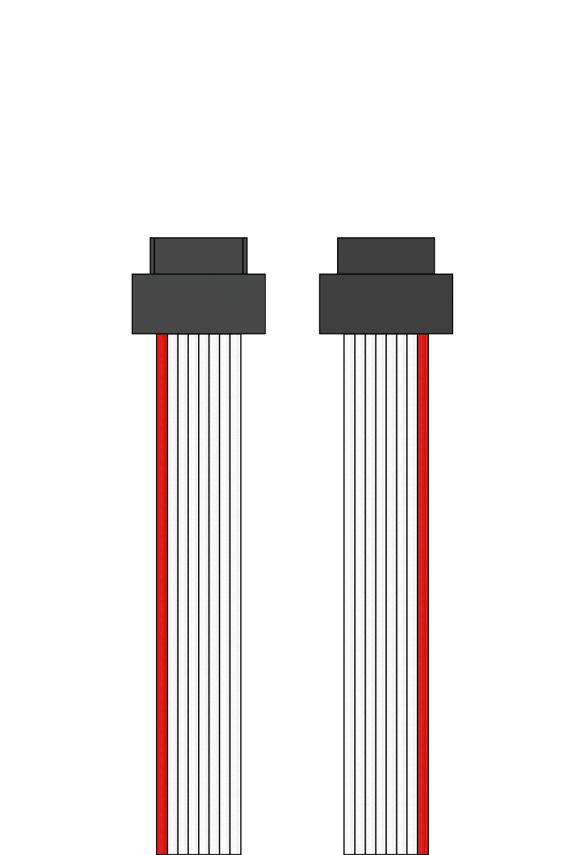Erni cable, 8 pole, 40cm